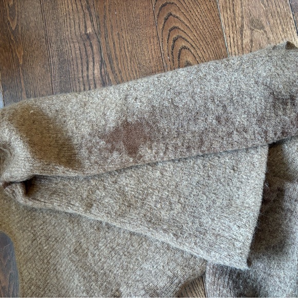 Sezane Chestnut Button-Up Cardigan - Picture 7 of 7